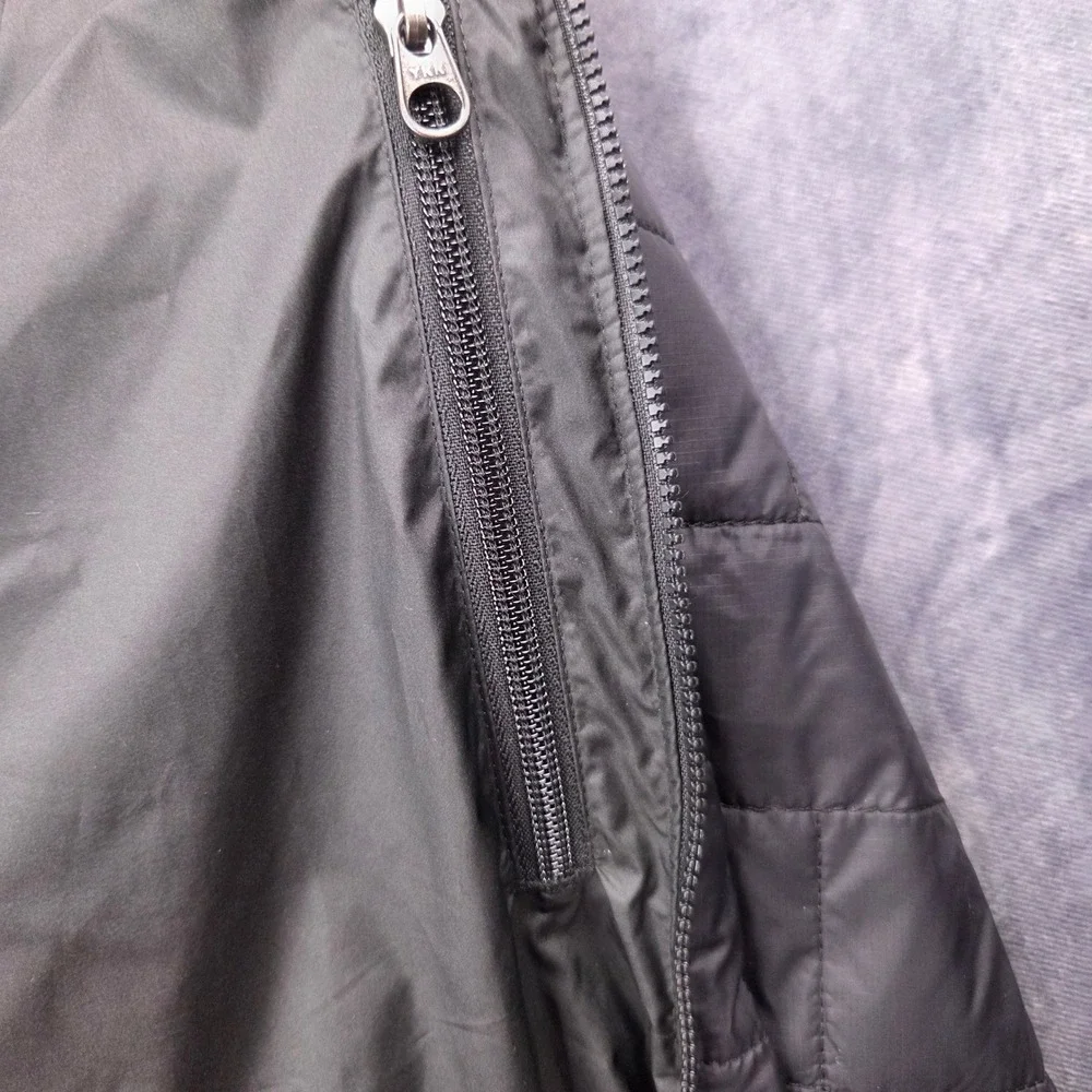 Patagonia Nano Puff Jacket Kids XL 14 Black Quilted Insulated Brick Pattern Gorp